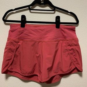 Lululemon pink shorts